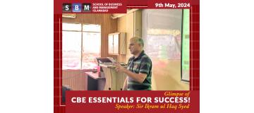 Glimpse of the electrifying session on CBE Essentials