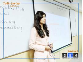 Glimpse of talk series by Ms. Izz Ghanaa Ansari