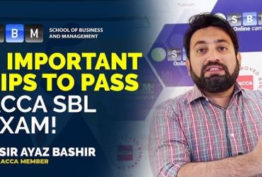 3 Important Tips to Pass ACCA SBL Exam