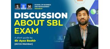 Discussion about SBL Exam!