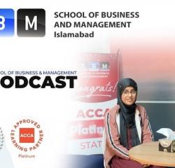 Muqadas Rubab - 83% in ACCA FM - SBM PODCAST SERIES - EPISODE 2