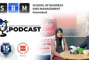 Muqadas Rubab - 83% in ACCA FM - SBM PODCAST SERIES - EPISODE 2