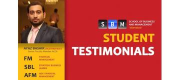 STUDENT TESTIMONIALS | Sir Ayaz Bashir