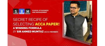 Secret Recipe of Selecting ACCA Paper