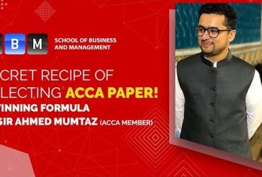 Secret Recipe of Selecting ACCA Paper