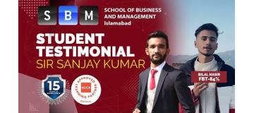 Student Testimonial -Sir Sanjay Kumar 