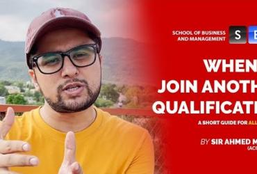 When to join another qualification