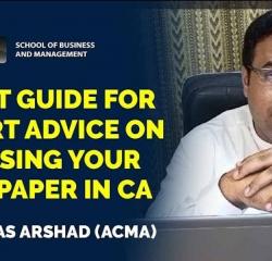 advice on choosing your next paper in CA!
