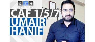 Best CAF 1-5-7 Teacher Sir Umair Hanif SBM