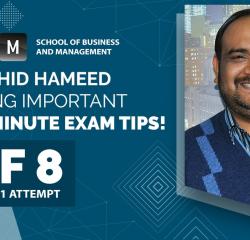 CAF 8 - Last minute Tips and tricks for Exam
