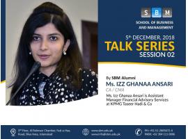 Glimpse of talk series by Ms. Izz Ghanaa Ansari