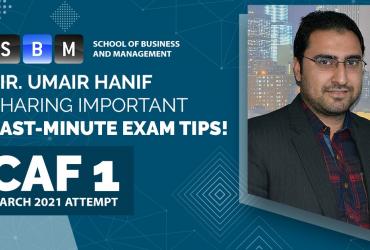 CAF 1- Last minute Tips and tricks for Exam