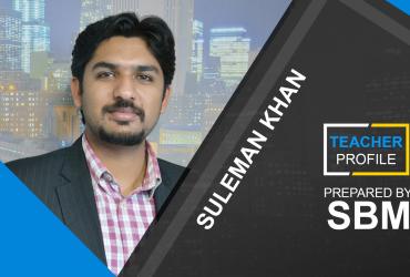 ACCA Teacher Profile Suleman Khan SBM
